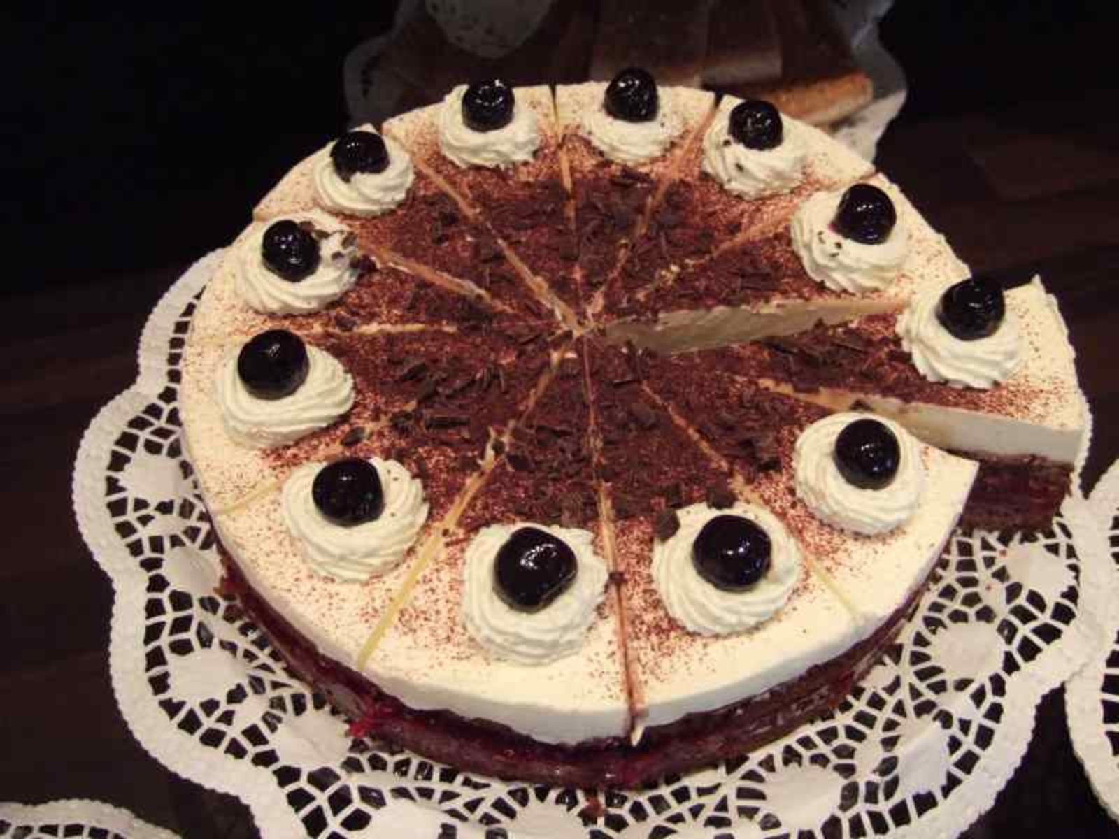 Schwarzwälder-Kirsch Torte